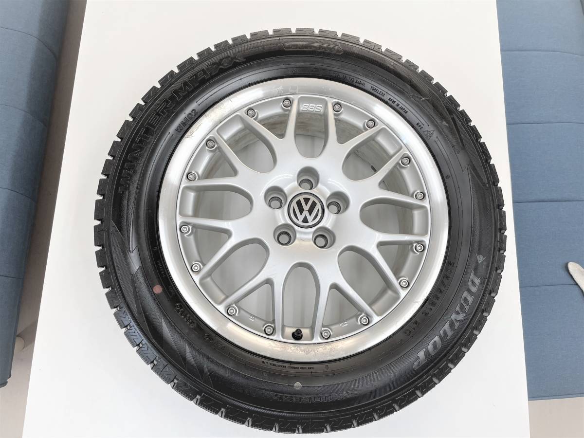 本物の製品を販売する VW 16インチ スタッドレスタイヤ ホイールセット 