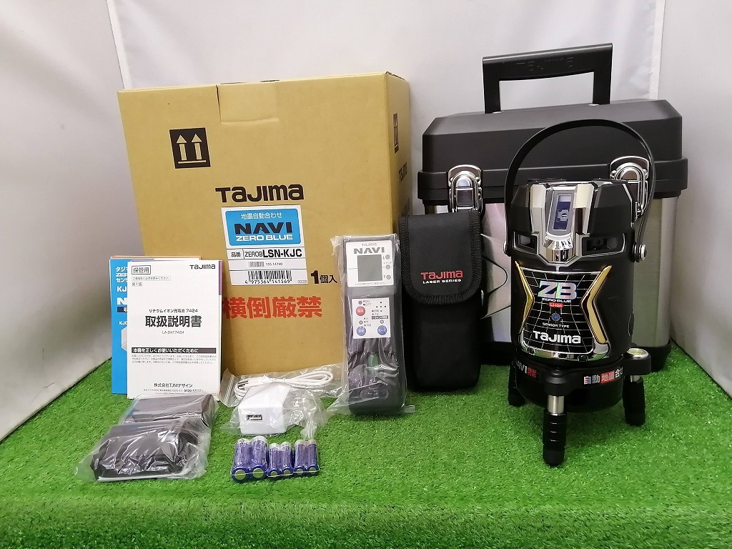 未使用 tajima タジマ NAVI ZERO BLUEセンサーリチウム-KJC レーザー墨 