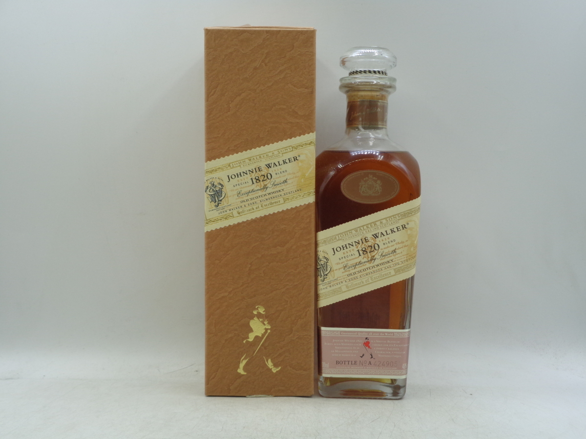 同梱OK商品】JOHNNIE WALKER 1820 ジョニーウォーカー スコッチ