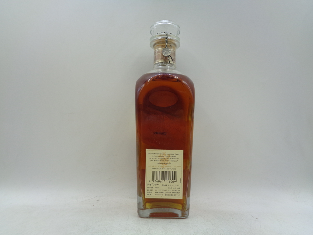 同梱OK商品】JOHNNIE WALKER 1820 ジョニーウォーカー スコッチ