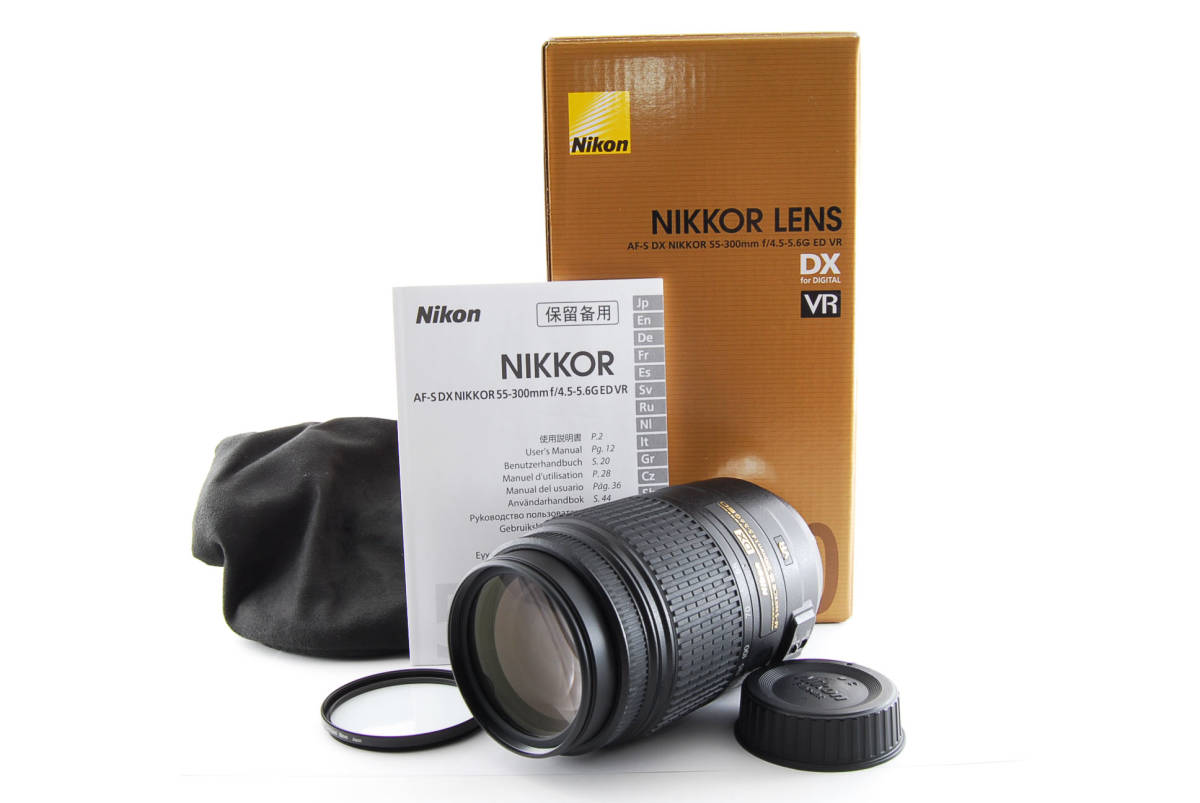 限定SALE，人気ニコン Nikon AF-S 55-300mm 4.5-5.6 G ED VR #1242(ニコン)｜売買されたオークション情報、yahooの商品情報をアーカイブ公開 - オークファン ニコン