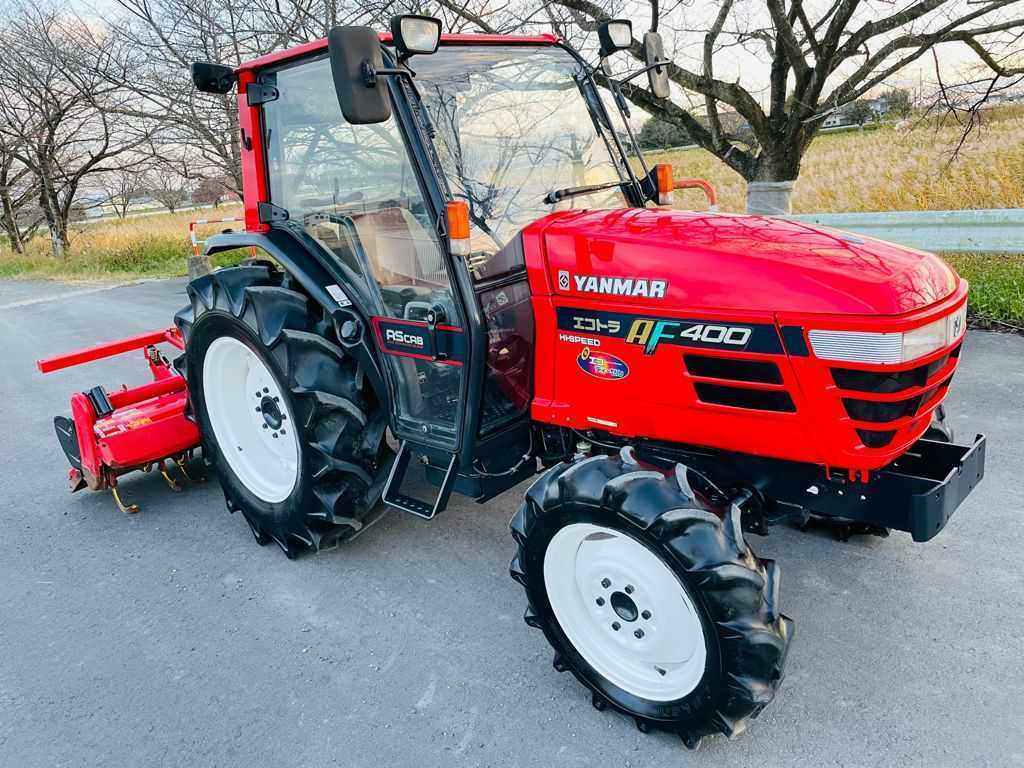 ☆ヤンマートラクターAF400工アコンキャビン付☆HiSpeed☆パワステ4WD