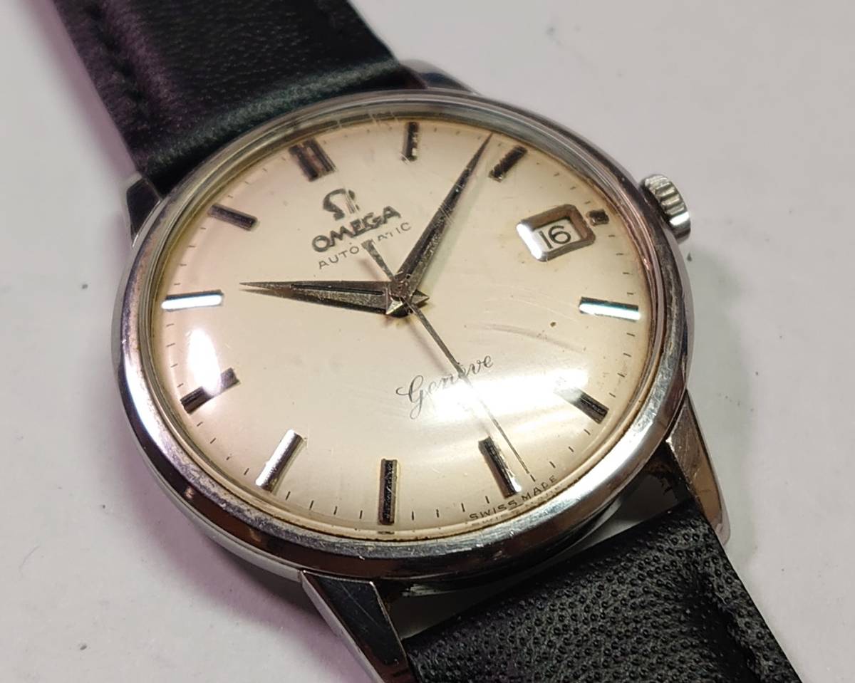 オメガ ジュネーブ 自動巻き OMEGA Geneve アンティーク 自動巻 メンズ 