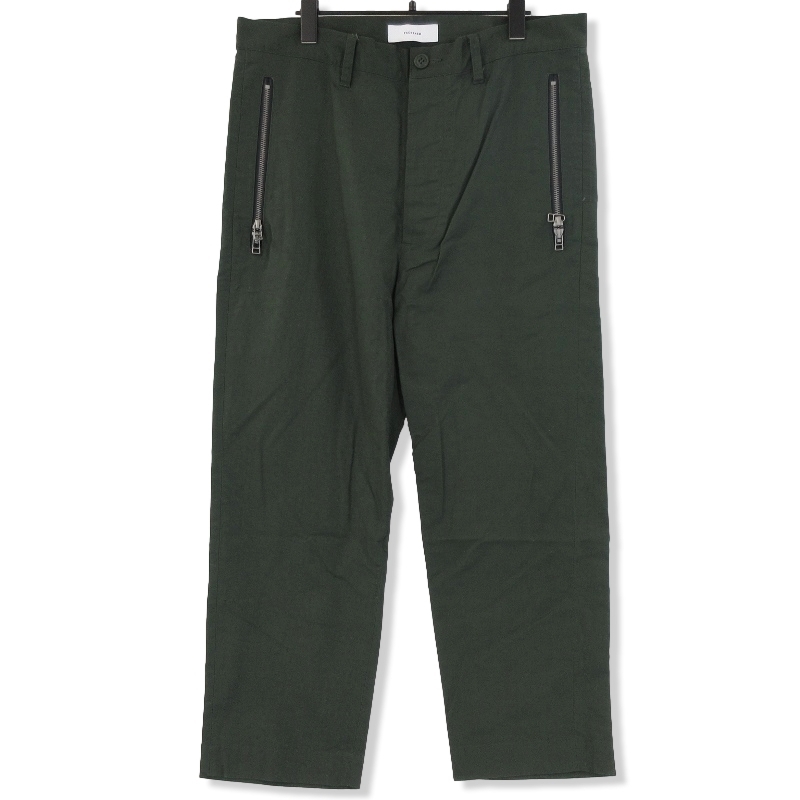 未使用 FACETASM ファセッタズム 20AW CHINO PANTS WITH ZIPPER 