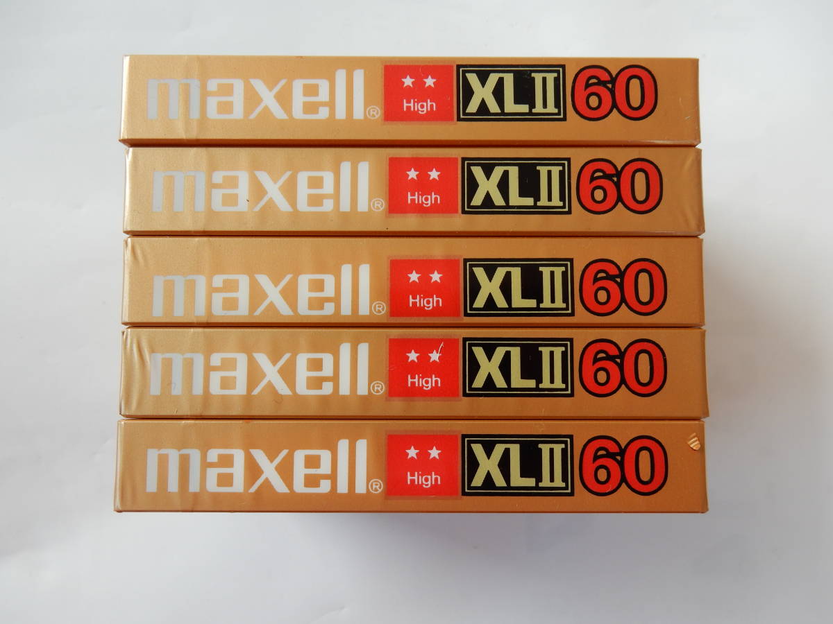 カセットテープ maxell XLⅡ60 HIGH TYPEⅡ⁄日本マクセル｜Yahoo ハイ 