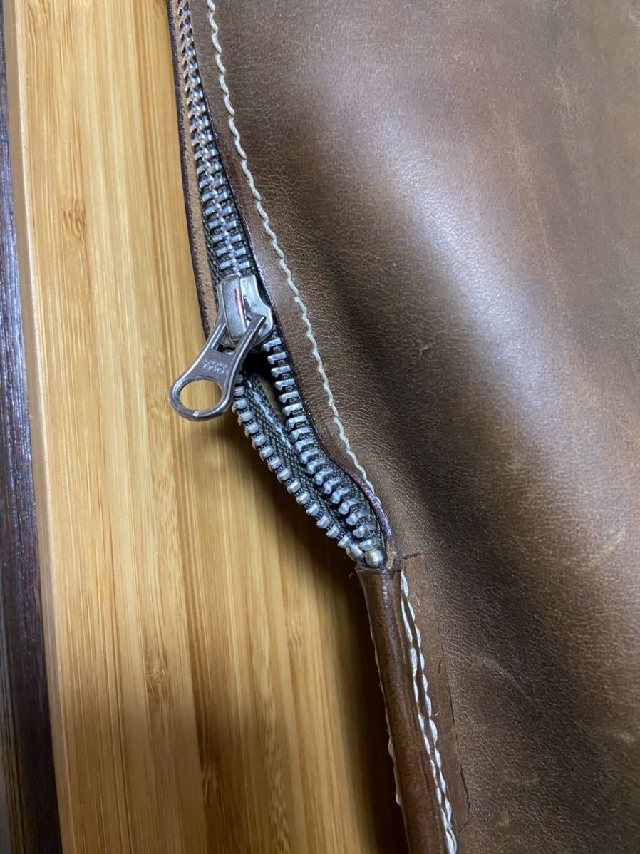 長めの日本刀本革ケース　居合刀ケース　特注本革ケース_2