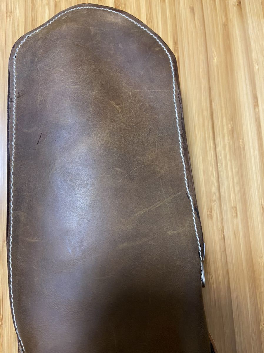 長めの日本刀本革ケース　居合刀ケース　特注本革ケース_3