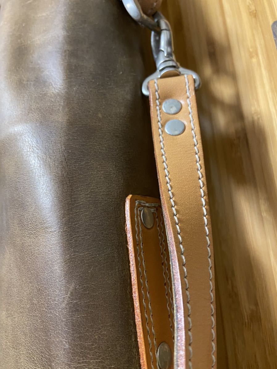 長めの日本刀本革ケース　居合刀ケース　特注本革ケース_6