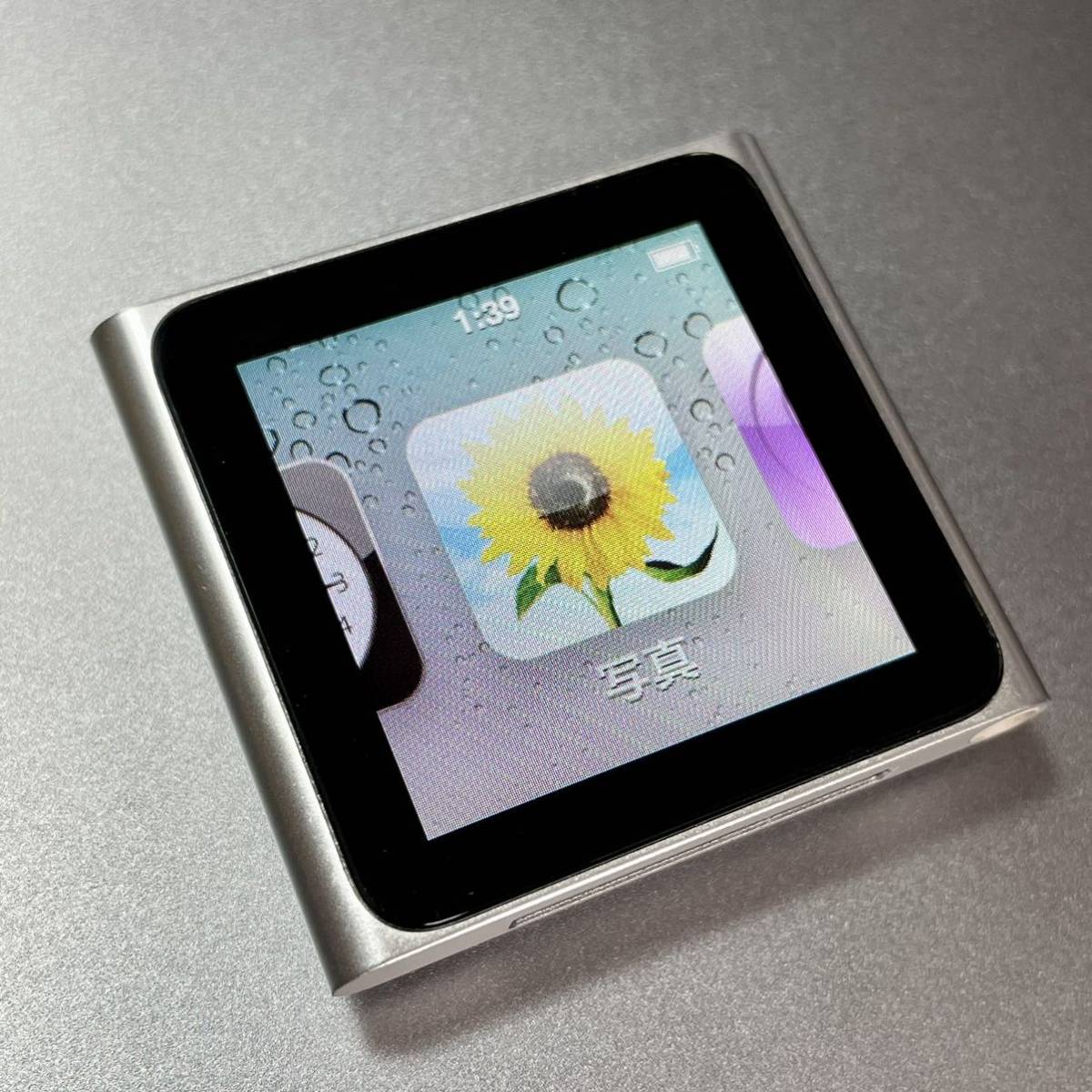 動作確認済】Apple iPod nano 6世代 8GB シルバー iPod Apple 8GB nano 第6