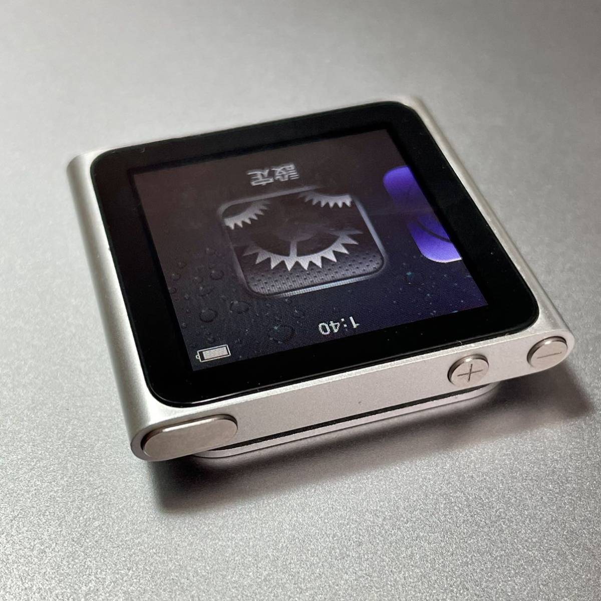 動作確認済】Apple iPod nano 6世代 8GB シルバー iPod Apple 8GB nano 第6