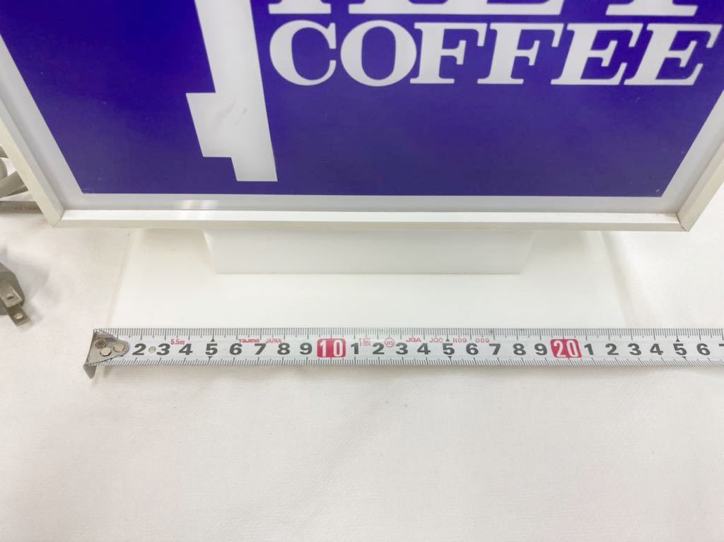 H0735 KEY COFFEE 電飾看板 点灯OK 点灯確認済 電光看板 キーコーヒー