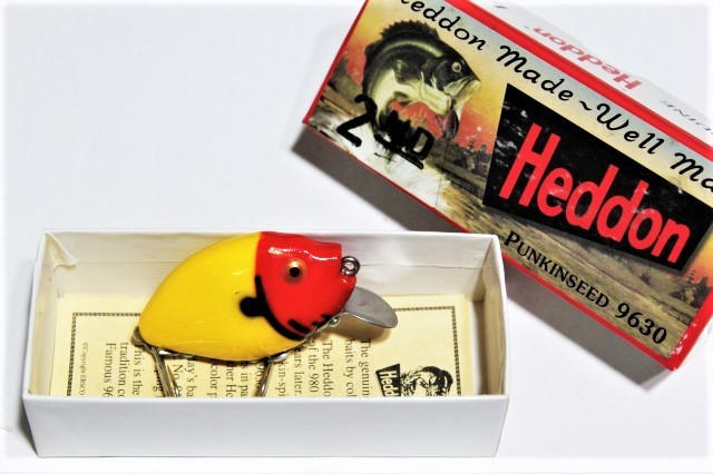 Lure 0 Heddon Punkinseed Vintage Fishing • PUNKINSEED HEDDON