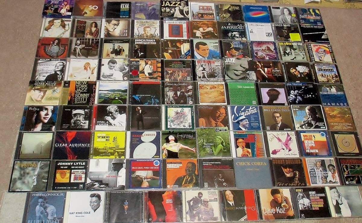 ディスク綺麗です。 タイトル詳細有 JAZZ CD 89タイトル セット 大量 