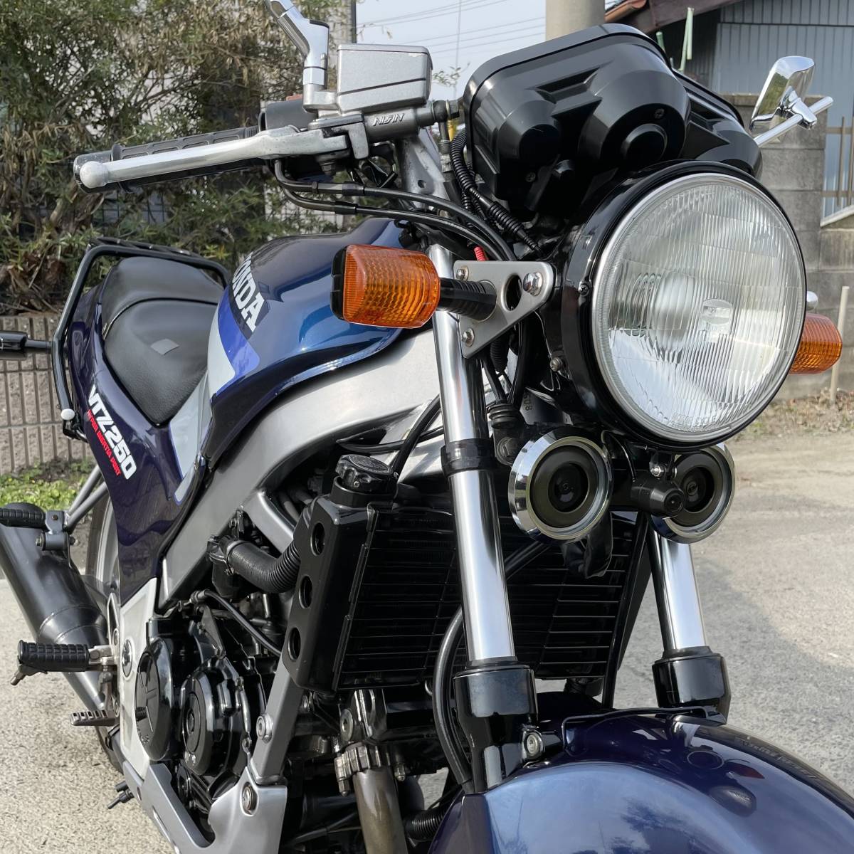 VTZ250 実動 書類付き MC15 ドラレコ付き 旧車 大人気 ホンダ 検）VTZ