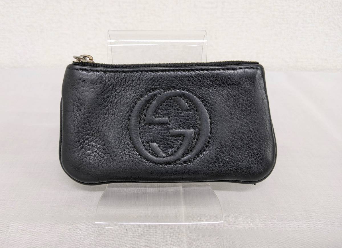 1円 GUCCI グッチ 354358 コインケース ソーホー インターロッキングG 