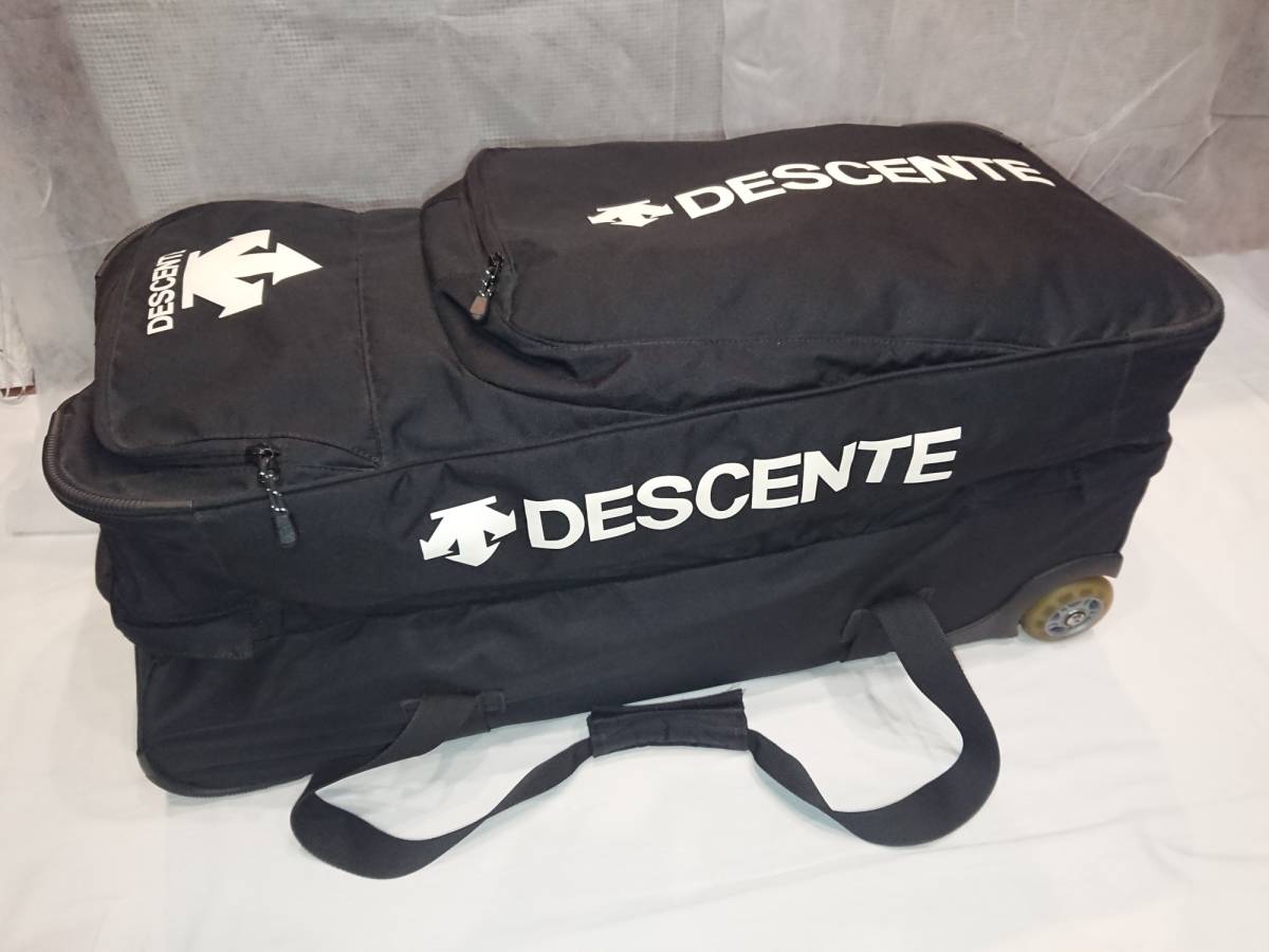 デサント スキー用キャリーバッグ（ブラック）ホイール付き【ほぼ新品・2回使用】 DESCENTE デサント スキーキャリーバッグ ホイール付き USED 【公式通販】