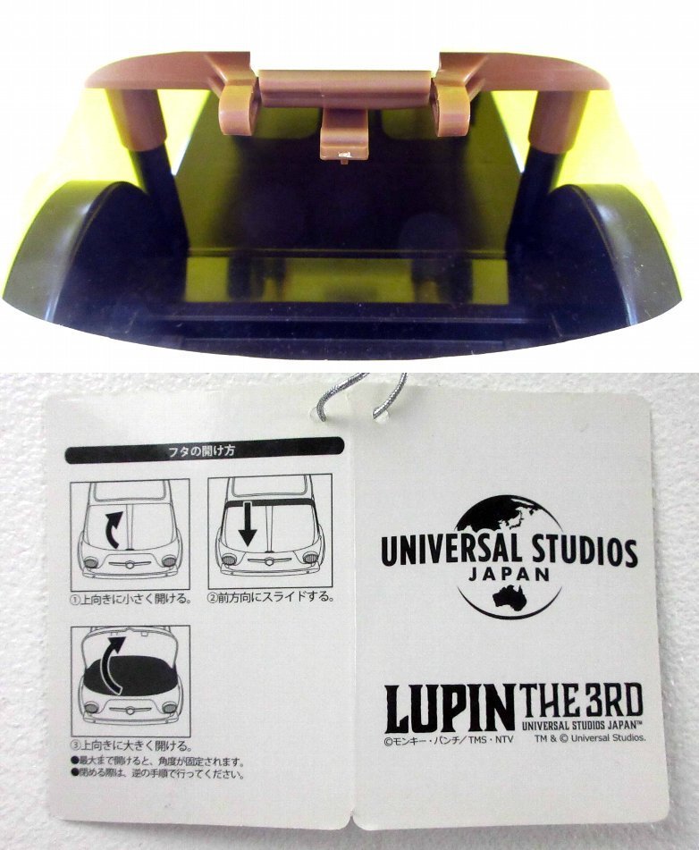 中古＞ ルパン三世 USJ限定 ポップコーンバケツ タグ付き ／ ルパン