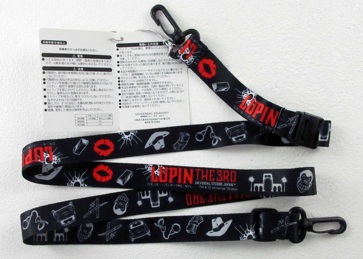 中古＞ ルパン三世 USJ限定 ポップコーンバケツ タグ付き ／ ルパン