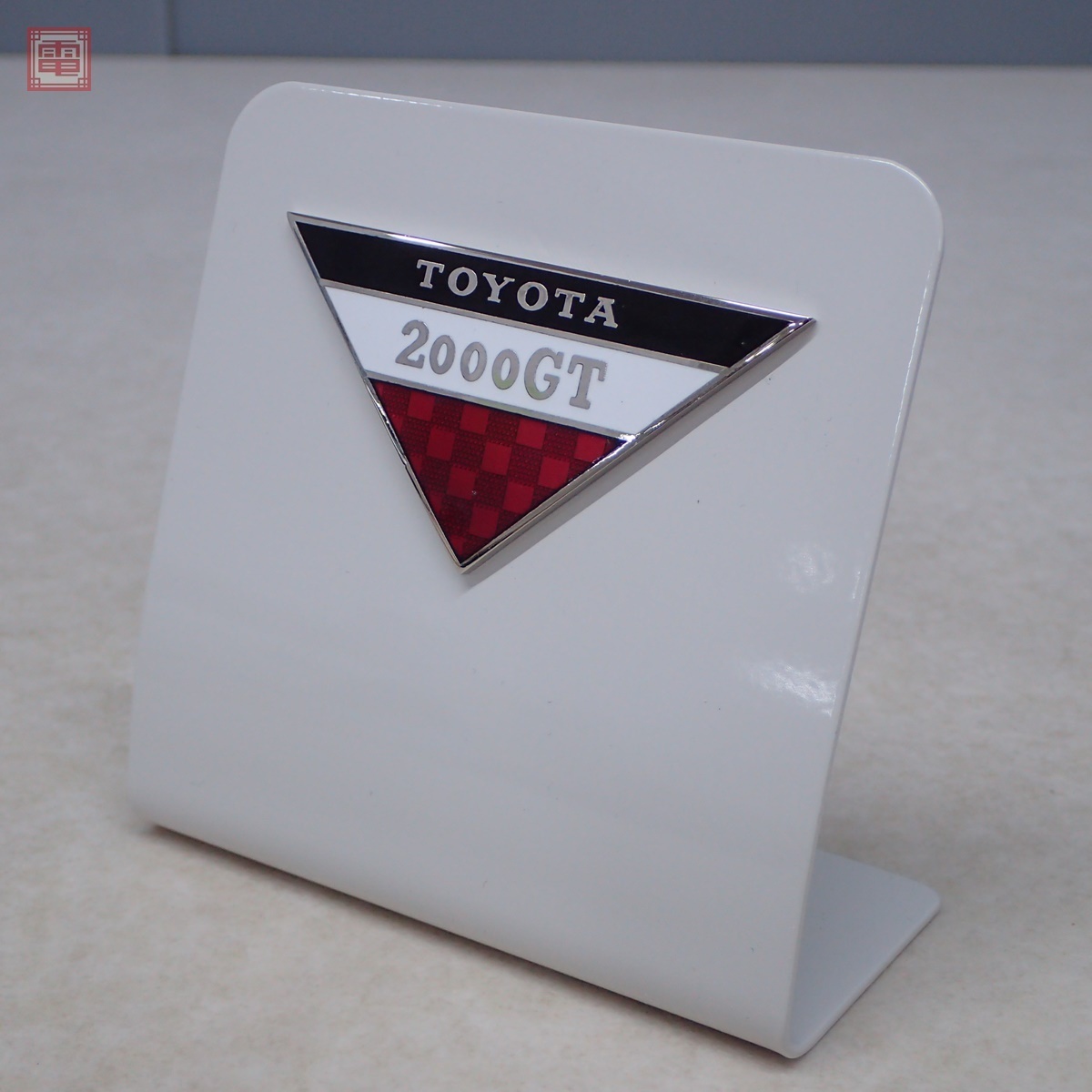 完成品 デアゴスティーニ 1/10 週刊 TOYOTA トヨタ 2000GT エンブレム
