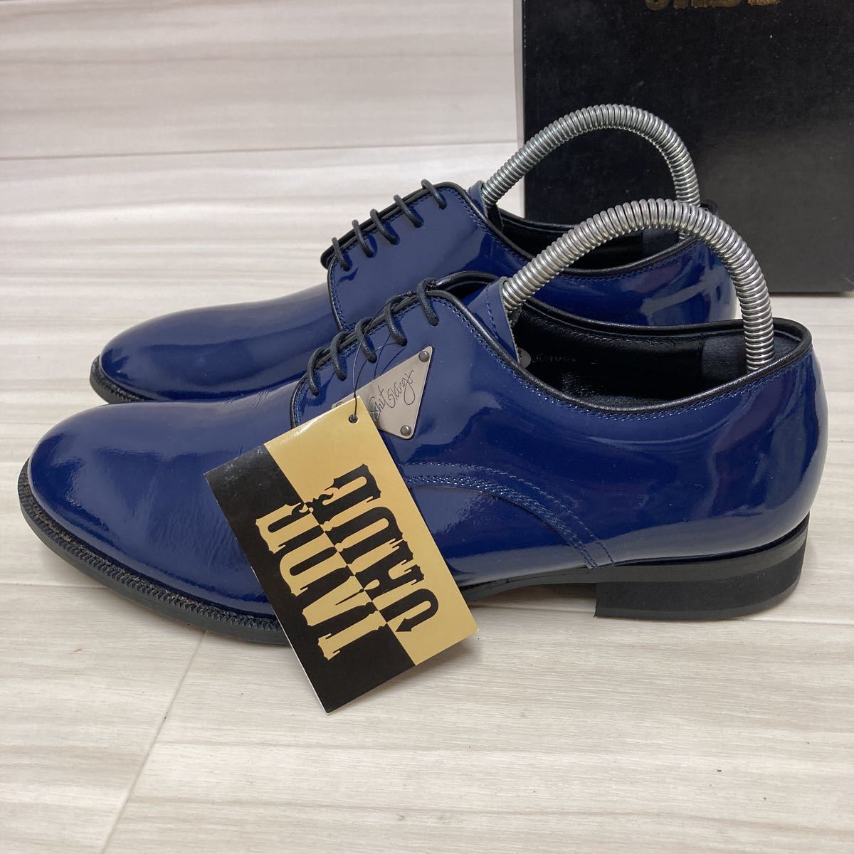 新品 マドラス ジェイド エナメル靴 本革 ダンスシューズ