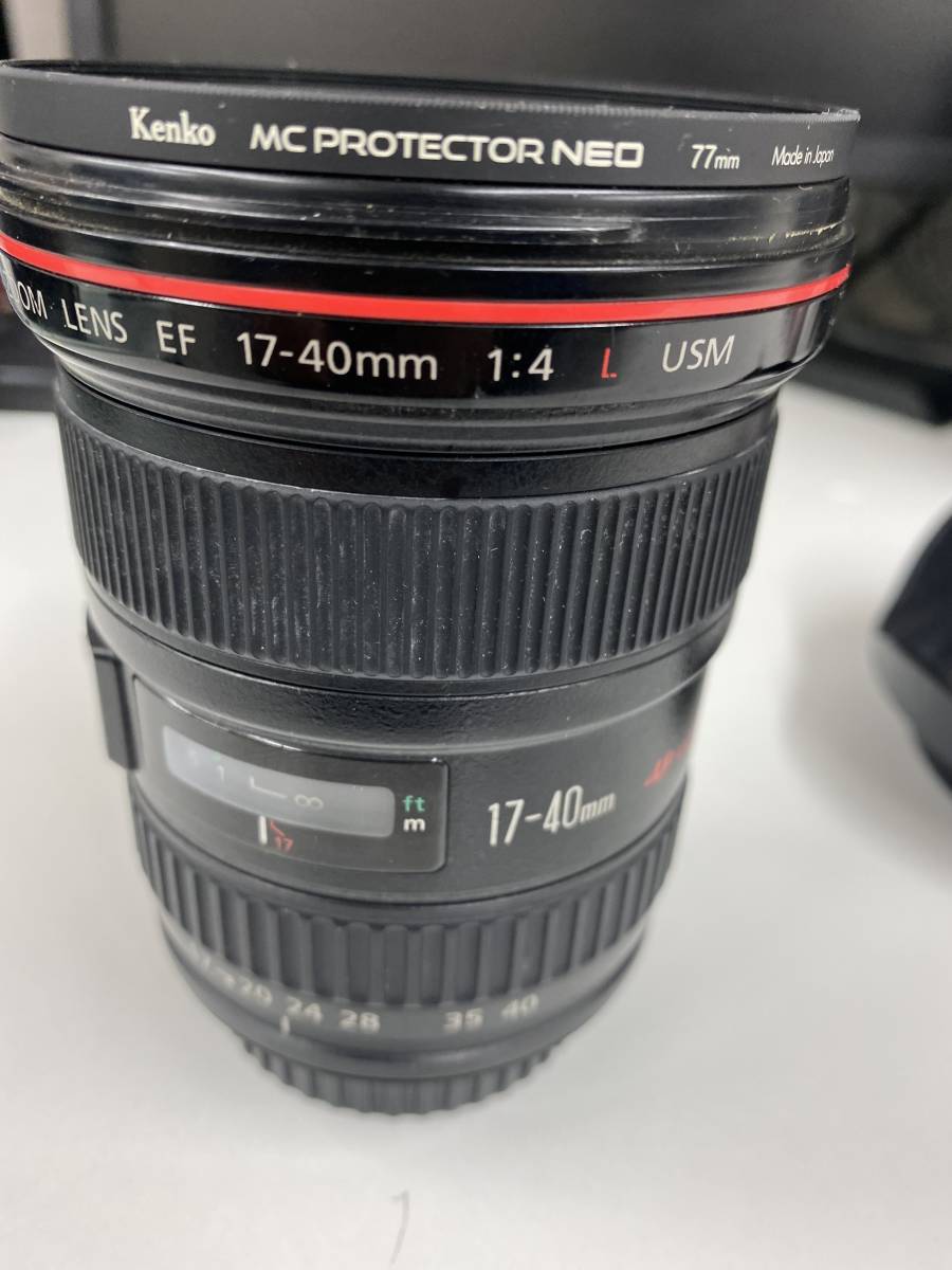 □美品□キヤノン EF17-40mm F4L USM極上美品♪ キャノン Canon EF17