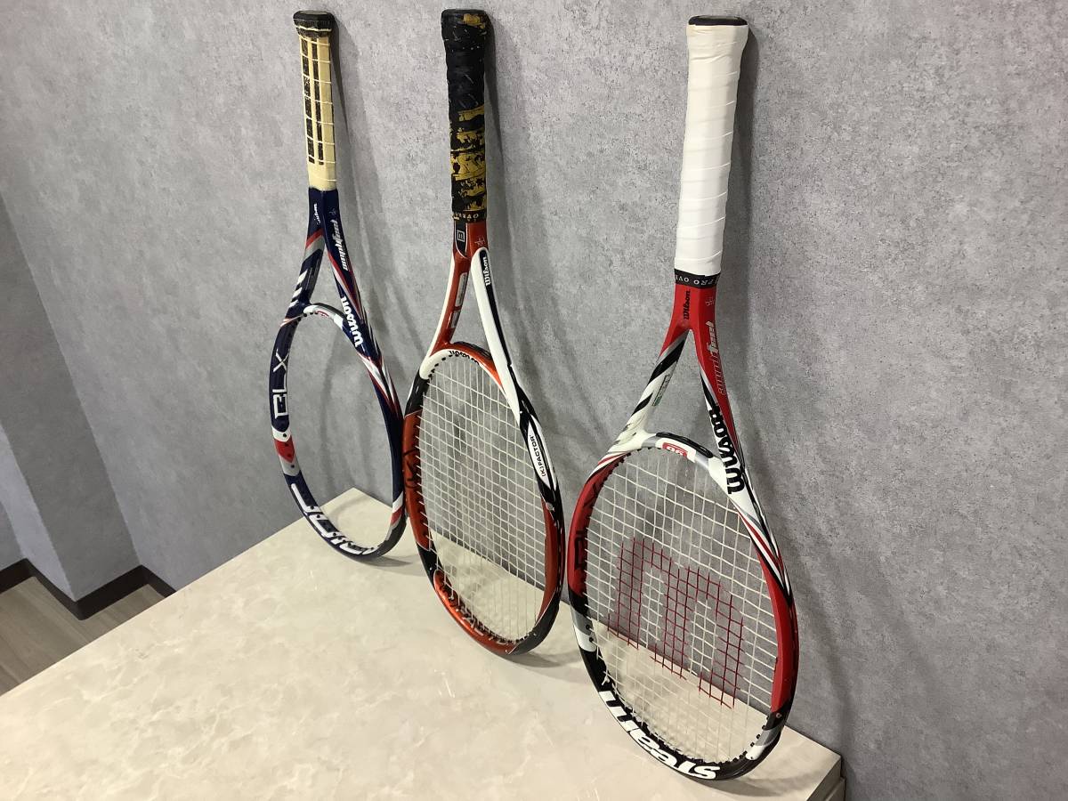Wilson BLADE 98 BLX テニスラケット 3本セット 公式通販