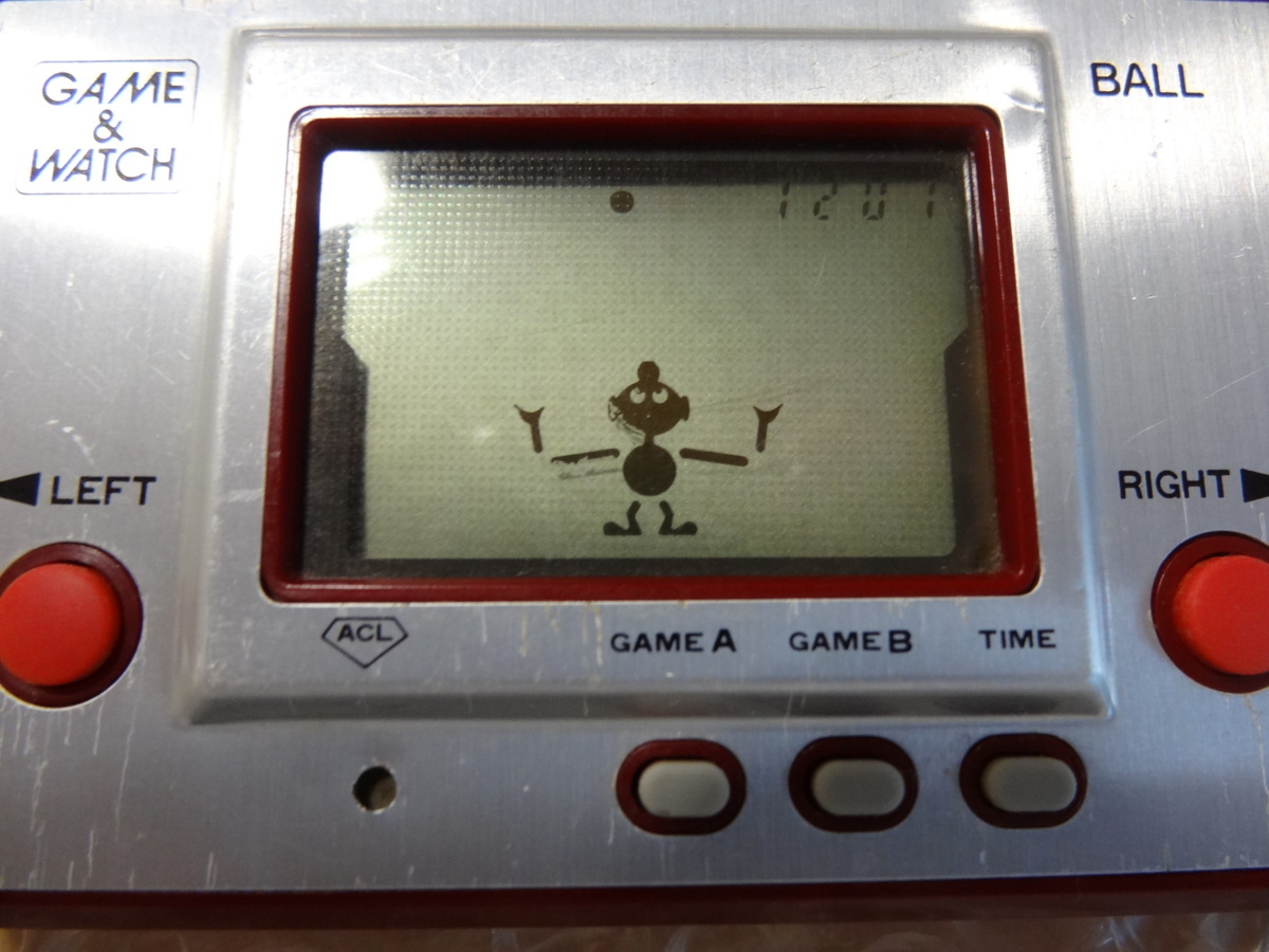 オリジナル ☆ ゲームウォッチ ボール ☆ Nintendo GAME&WATCH