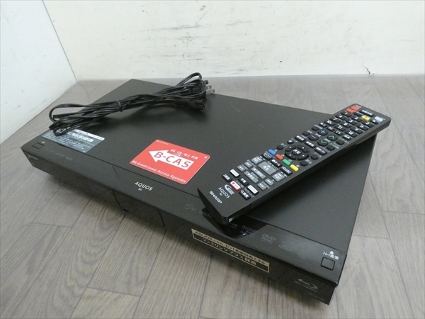 シャープ 1TB 1TB☆12年☆シャープ⁄SHARP⁄AQUOS☆HDD⁄BDレコーダー☆BD