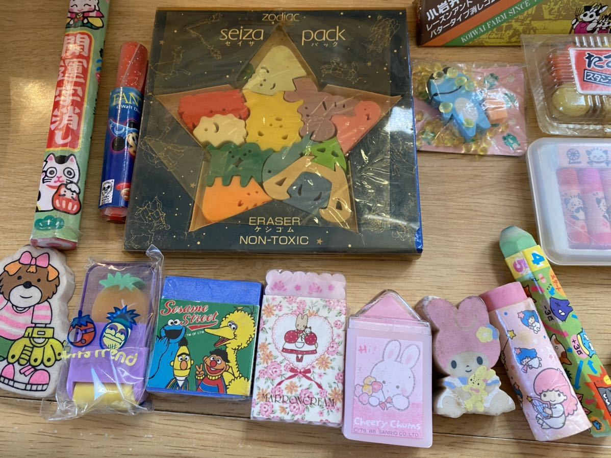1980年後半～1990年前半なつかしい文房具セット サンリオ ディズニー