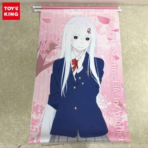 1円～ ムービック Re:ゼロから始める異世界生活 ビッグタペストリー エキドナ 描き下ろし ビッグタペストリー Re：ゼロから始める異世界生活 | ラムとレムの誕生日生活2025ver. レム リゼロ