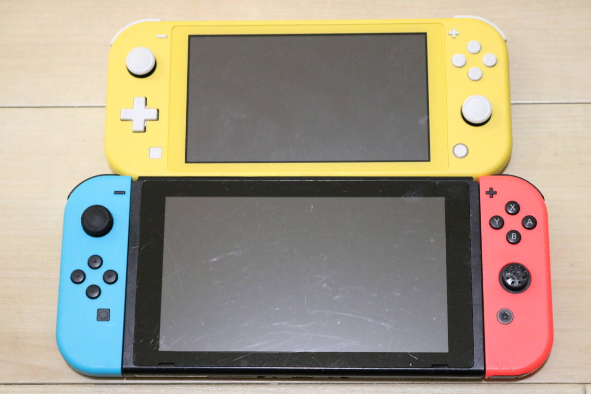 NINTENDO Switch 3台 Lite 1台 ジョイコン22個 その他付属品【ジャンク