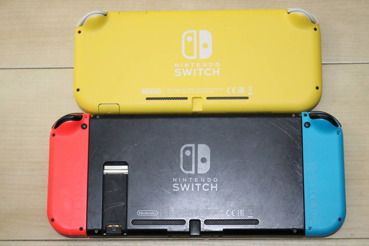 NINTENDO Switch 3台 Lite 1台 ジョイコン22個 その他付属品【ジャンク