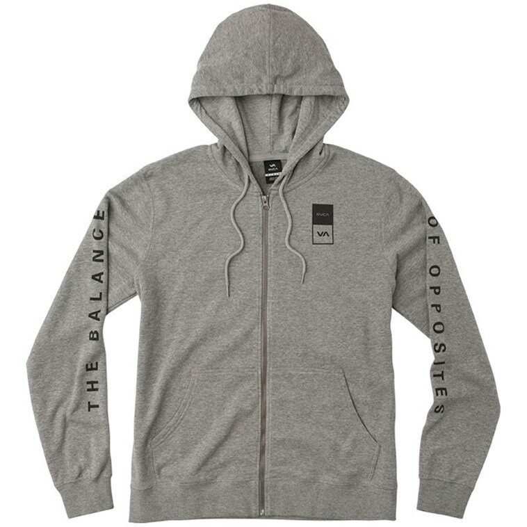 【100%新品，お買い得】 RVCA VA Guard Fleece Zip Hoodie Heather Grey M パーカー(インナー)｜売買されたオークション情報、yahooの商品情報をアーカイブ公開 - オークファン インナー