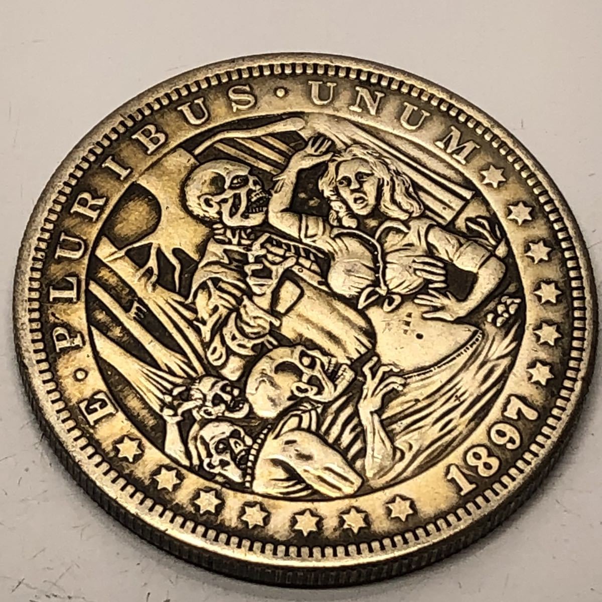 アメリカ 1897年 1ドル銀貨 貿易銀 銀幣 一円硬貨 記念硬貨 海外コイン 