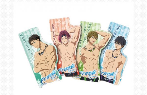 Free! 七瀬遙 橘真琴 松岡凛 山崎宗介 しおり 海外限定