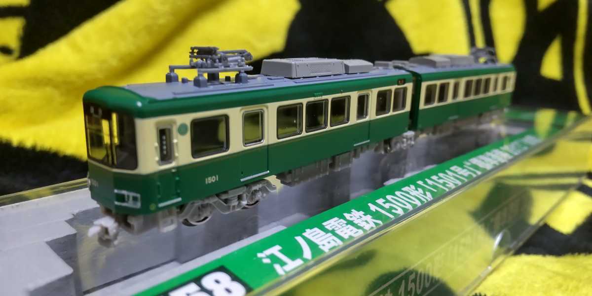 MODEMO NT158 江ノ島電鉄1500形 1501号 標準塗装 2013 NT158 江ノ島