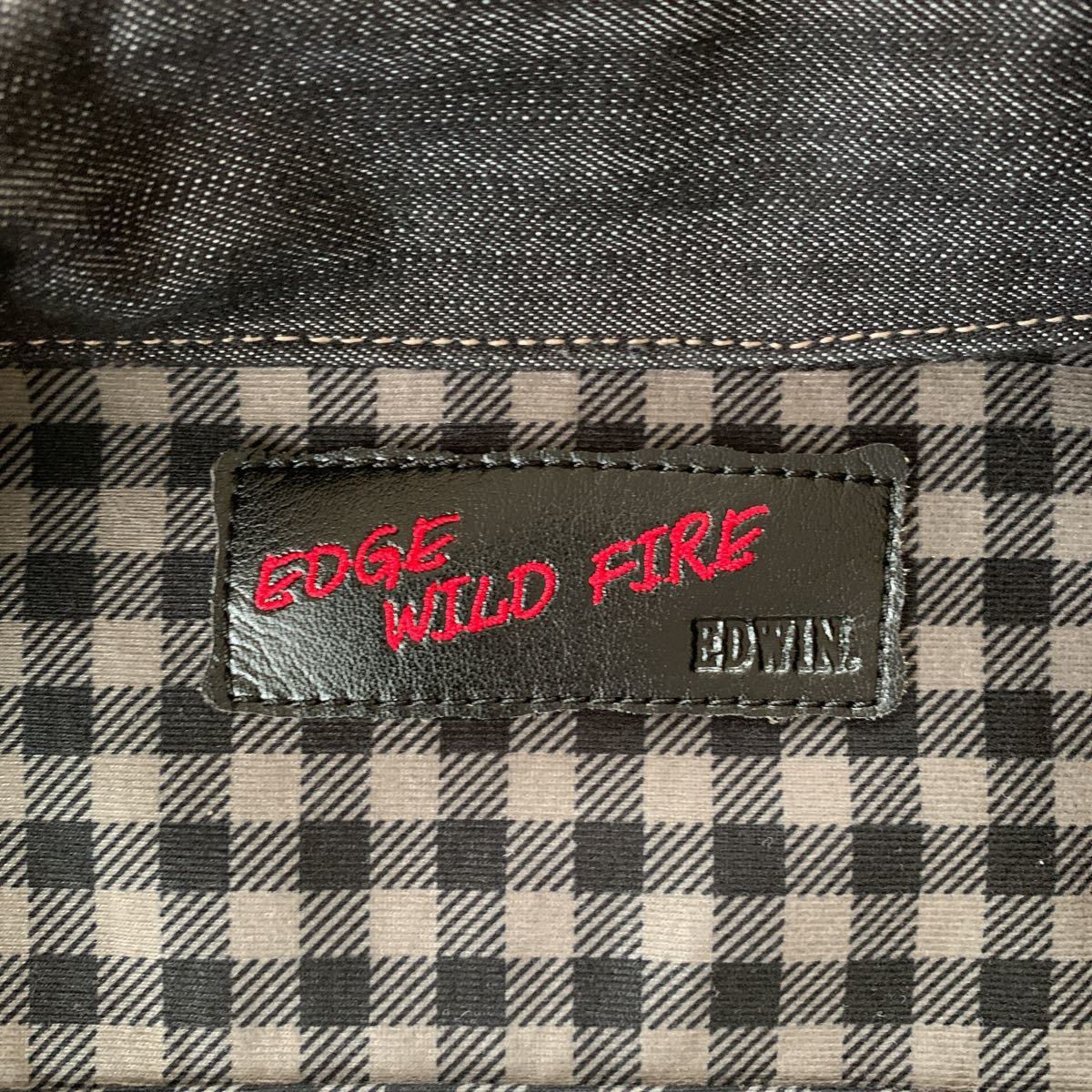 EDWIN デニムジャケット EDGE WILD FIRE Gジャン M ワイルドファイア 