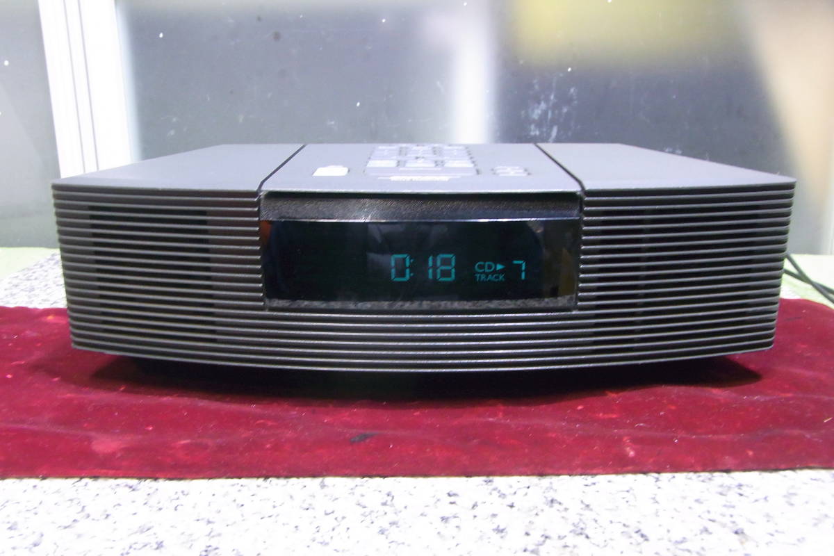 BOSE ボーズ WAVE RADIO モデル AWRC0G ウェーブラジオ CD ブラック FM