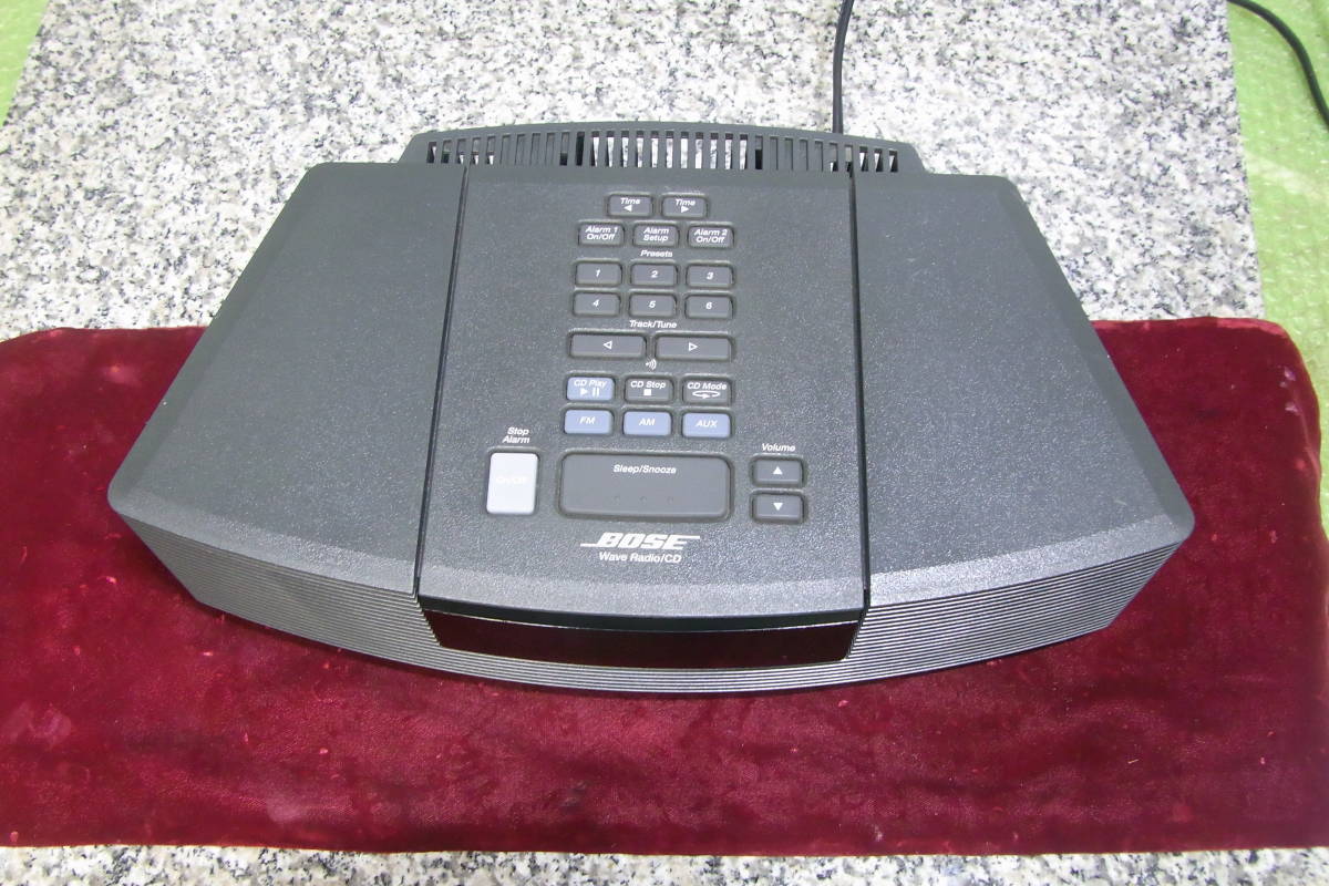 BOSE ボーズ WAVE RADIO モデル AWRC0G ウェーブラジオ CD ブラック FM