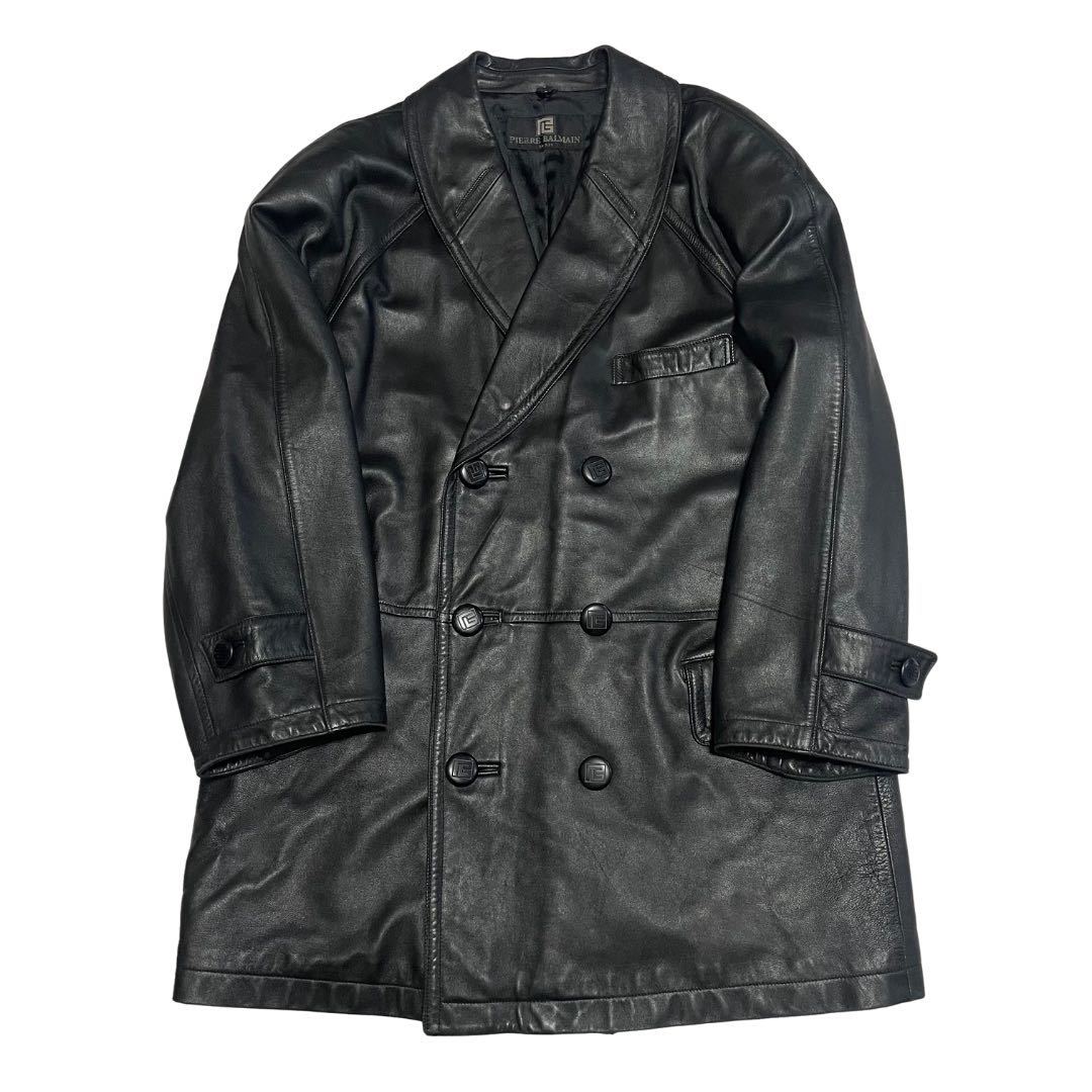 定価20万以上- 美品 PIERRE BALMAIN ピエール・バルマン 羊革