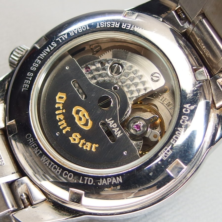 機械式 パワーリザーブ バックスケルトン】ORIENT STAR オリエント