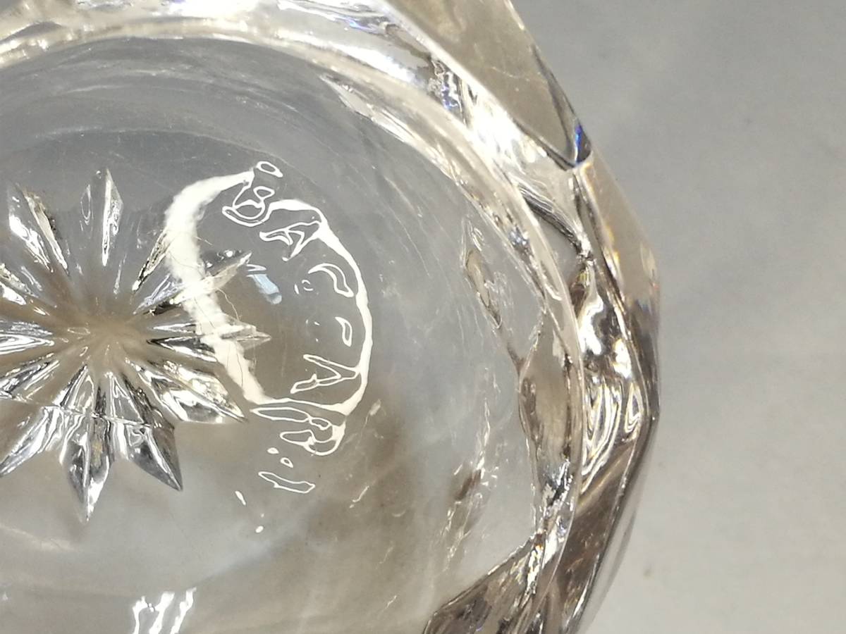 Baccarat 調味料入れ : クリスタルカットの - 輝くオールドバカラ