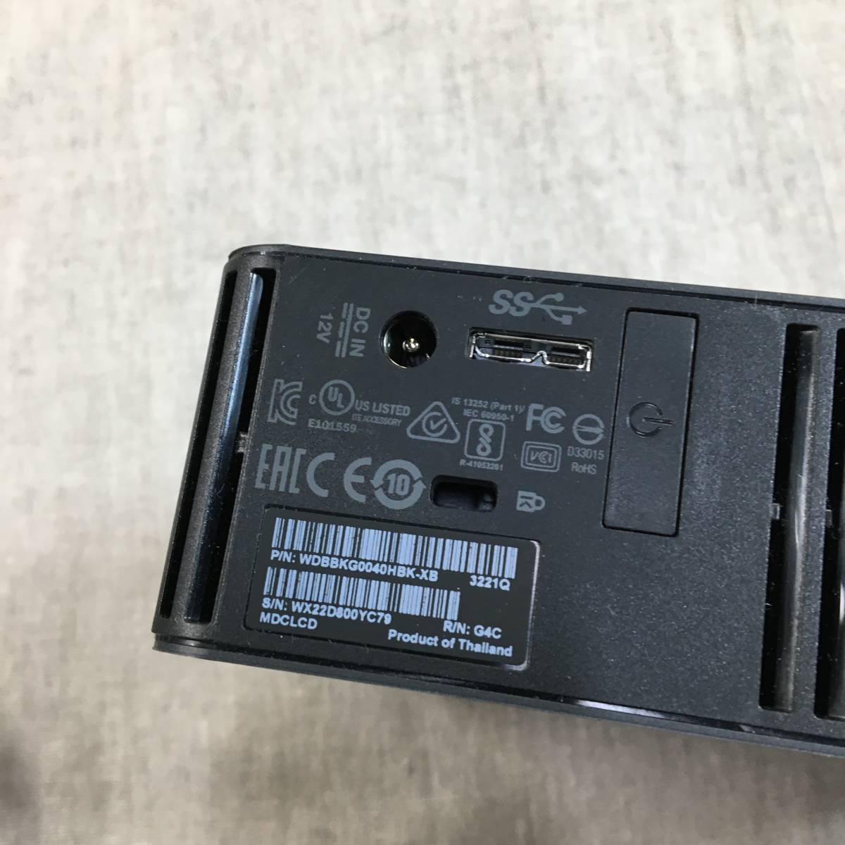 WD デスクトップHDD 4TB USB3.0