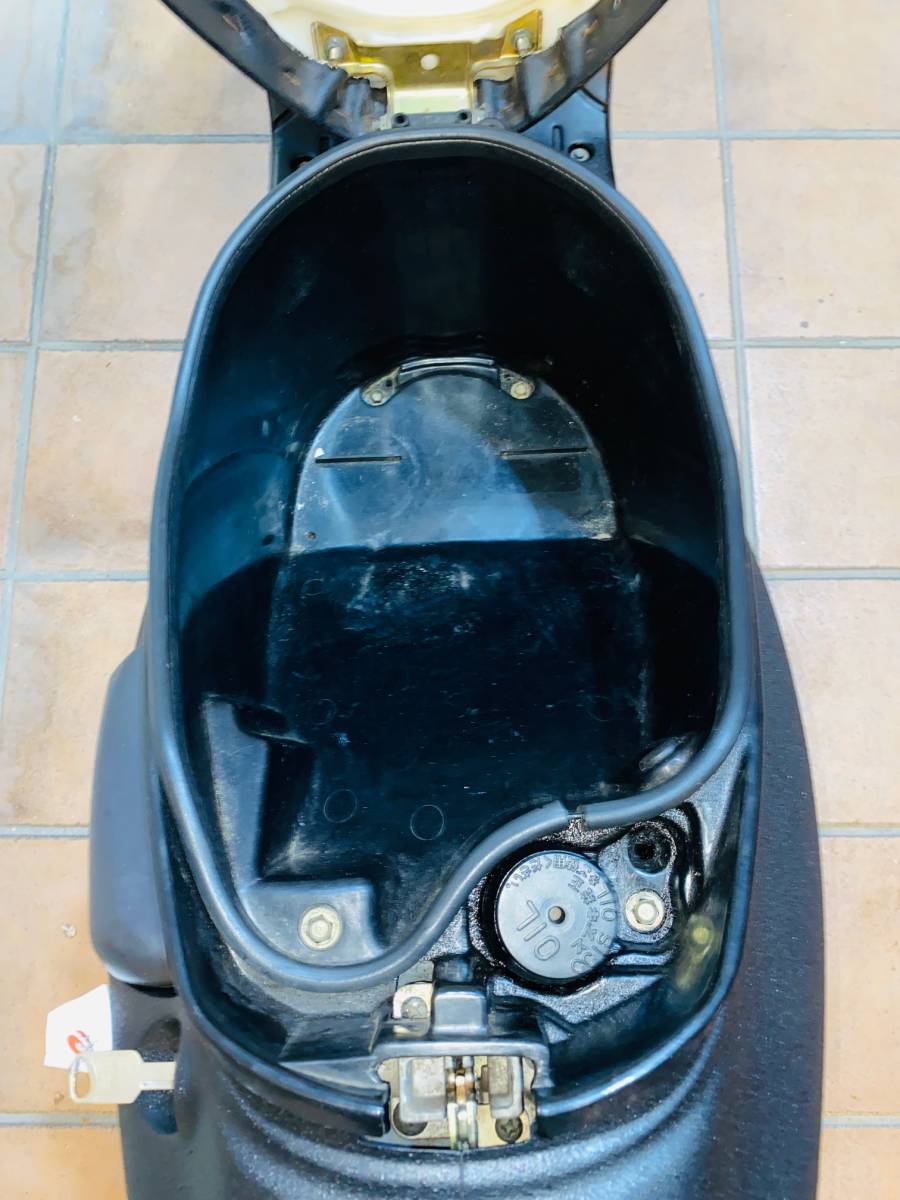 値下げ　1円スタート　最後までお読みください。 LET'S 2 　空冷 2 スト　ドライブベルト / クラッチスプリング交換済　灯火類確認済_6