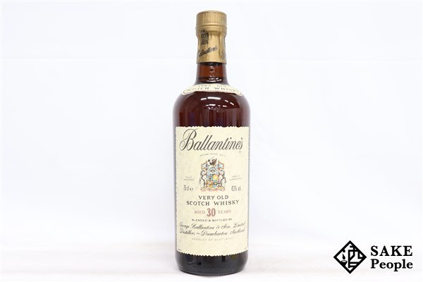 ◇注目! バランタイン 30年 ベリー オールド 750ml 43% スコッチ