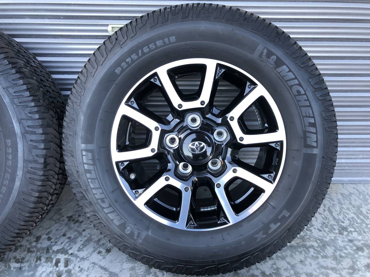 タンドラ純正タイヤ・ホイールセット275/65R18 トヨタ タンドラ 2014～ 純正タイヤ＆ホイールセット 275/65R18