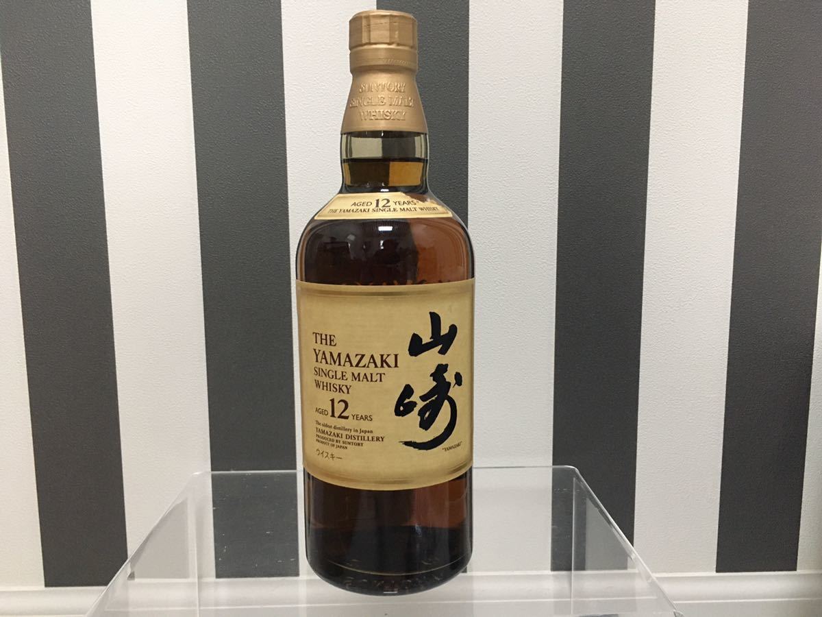未開栓品】サントリー山崎12年☆シングルモルトウイスキー☆SUNTORY