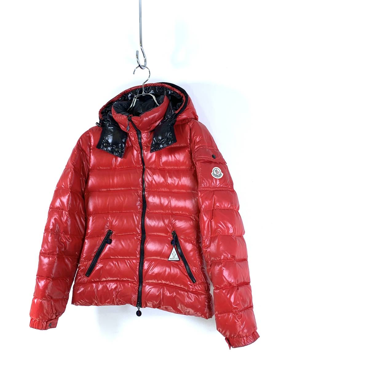 中古品】MONCLER BADY モンクレール バディ スモールロゴ フード 