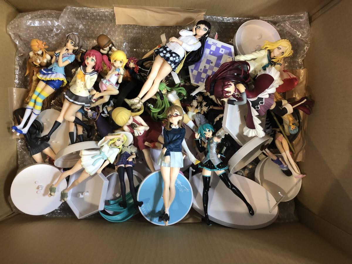 ジャンク品 美少女系フィギュア Yahoo!オークション - フィギュア 100個 美少女系 ジャンクフィギュア 100個〜大量まとめ Yahoo プライズ 大量まとめセット 100個〜大量まとめセット ジャンク 100個～まとめセット&frasl; P09