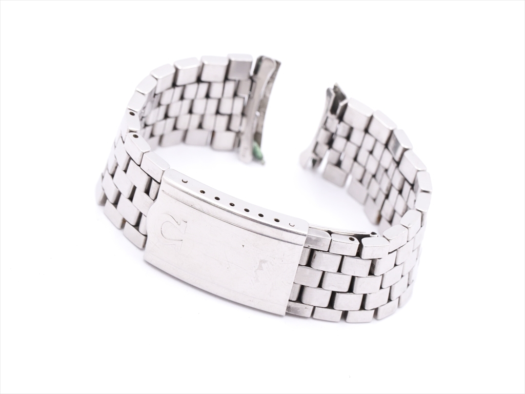 新作登場，格安1円 正規良品 OMEGA/オメガ 純正ベルト 19㎜用 1040 SSブレス シルバーカラー メンズ腕時計用 A0138948(ベルト、ブレスレット)｜売買されたオークション情報、yahooの商品情報をアーカイブ公開 - オ ベルト、ブレスレット